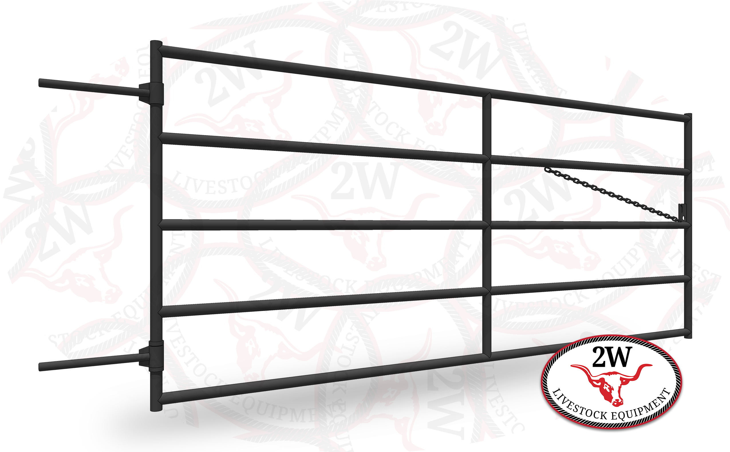 2W Livestock Equipment Lemsco Series Medium Duty Farm Gates